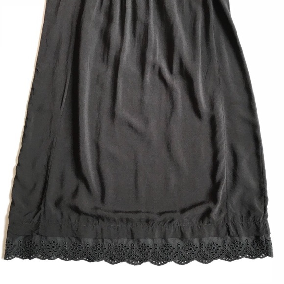 CATHERINE MALANDRINO (Sm) Comfy Black Summer Dress - Picture 4 of 8